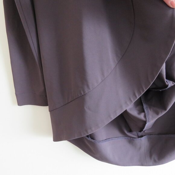 OSKA ISCHIKO Drapey Open Front Circle Cardigan in Mauve Purple Lagenlook Minimal - Picture 7 of 12